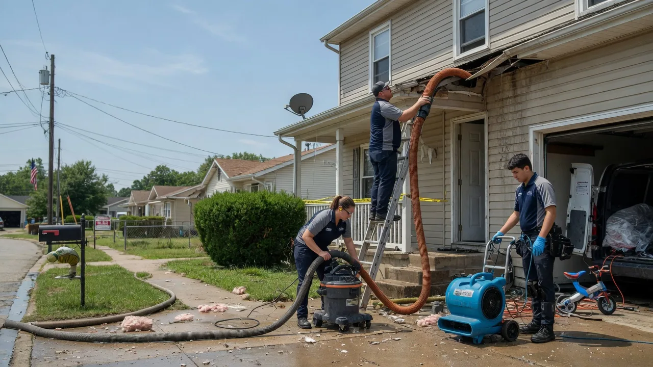 Water Damage Restoration in Hays, KS near me